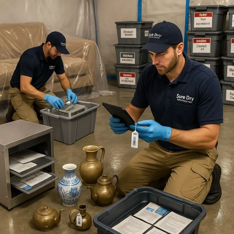 Content Protection and Restoration process in Sand Lake, MI