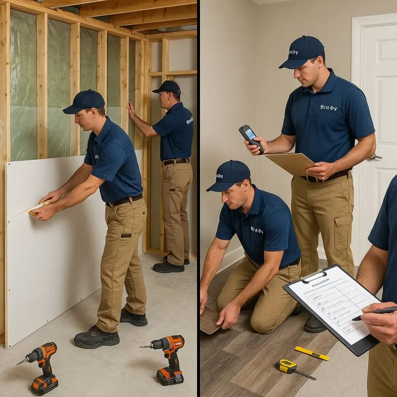 Repairs and Reconstruction process in Sand Lake, MI